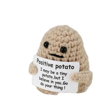 Charger l'image dans la galerie, Peluche Patate Câlin — Doudou Tricoté Original

